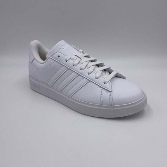 adidas Grand Court 2.0 White Women's Shoes - Picture 7 of 8